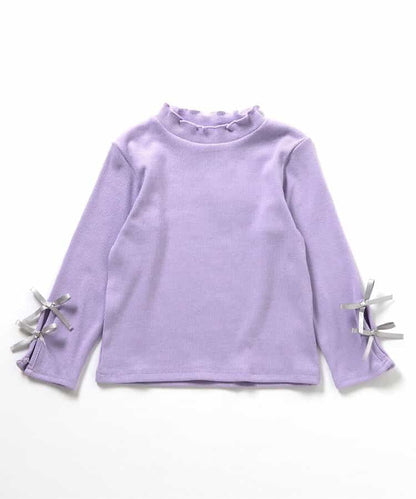 日本童裝 apres les cours 蝴蝶結袖上衣 80-140cm 女童款 秋季 TOPS