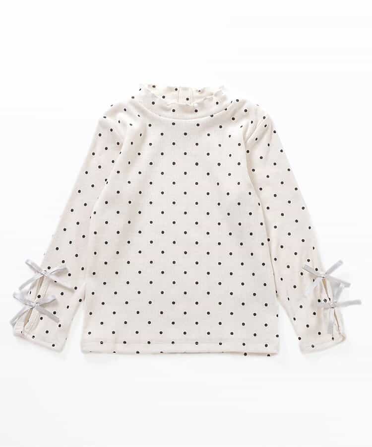 日本童裝 apres les cours 蝴蝶結袖上衣 80-140cm 女童款 秋季 TOPS