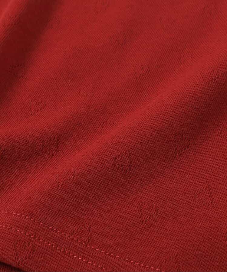 日本童裝 apres les cours 心型荷葉邊上衣 80-140cm 女童款 秋季 TOPS 聖誕紅/新年紅