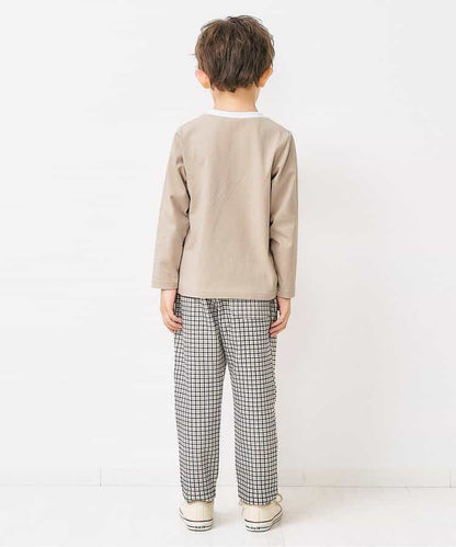 日本童裝 apres les cours 印花長袖上衣 80-140cm 男童款/女童款 秋季 TOPS
