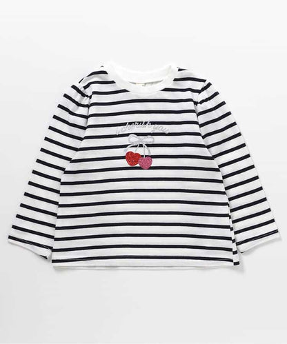 日本童裝 apres les cours 印花長袖上衣 80-140cm 男童款/女童款 秋季 TOPS