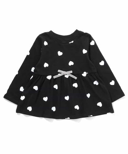 日本童裝 apres les cours 荷葉邊喇叭長袖上衣 80-140cm 女童款 秋季 TOPS 聖誕紅/新年紅