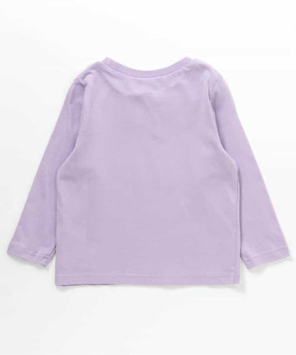 日本童裝 apres les cours 蕾絲領長袖上衣 80-140cm 女童款 秋季 TOPS