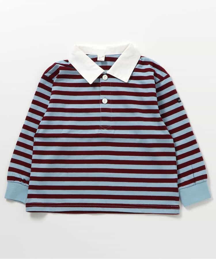 日本童裝 apres les cours 針織背心及條紋領上衣套裝 80-130cm 男童款 秋季 TOPS