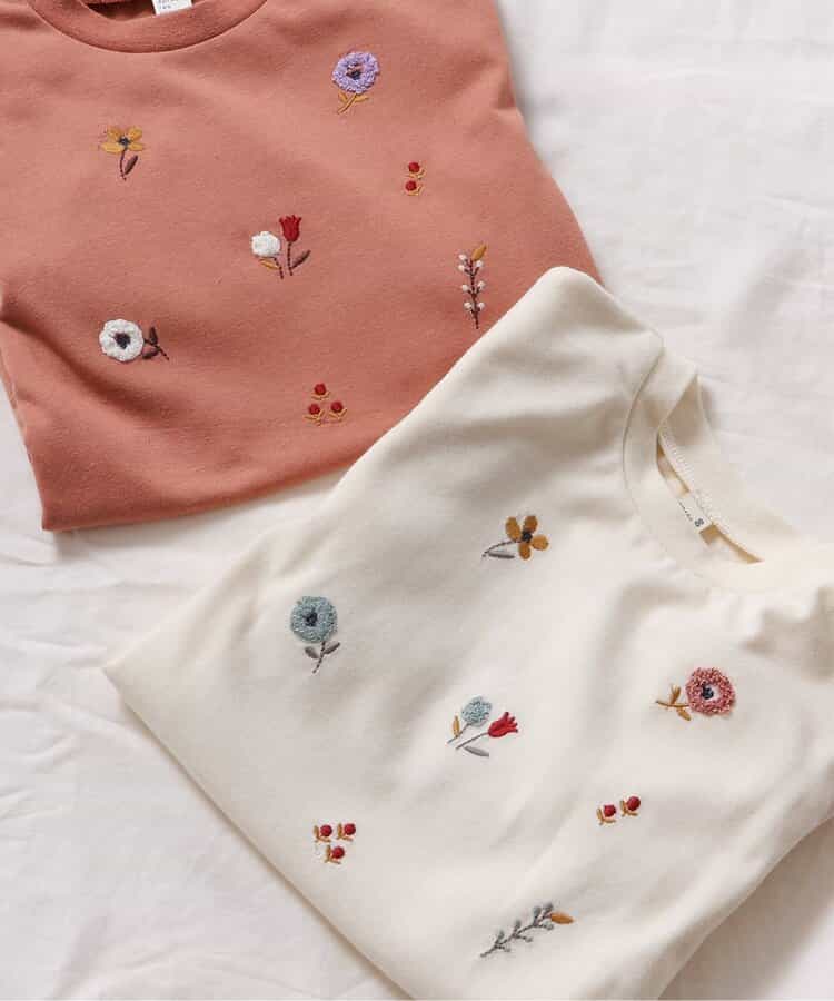 日本童裝 apres les cours 肩部荷葉邊長袖上衣 80-140cm 女童款 秋季 TOPS