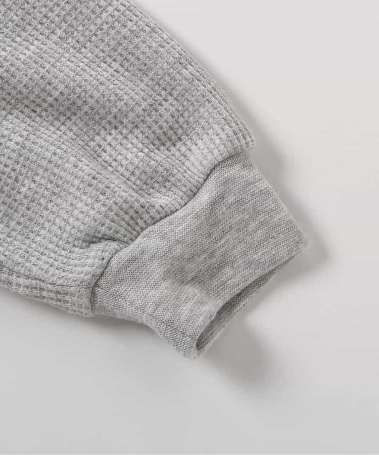 日本童裝 apres les cours 華夫格荷葉邊上衣 80-140cm 女童款 秋季 TOPS