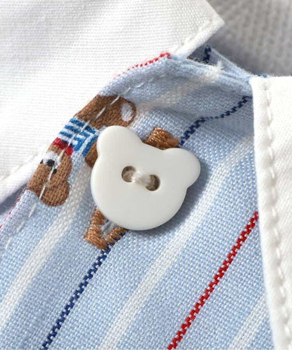 日本童裝 apres les cours x tiny bear 襯衫 80-120cm 男童款 初生嬰兒 秋季 TOPS