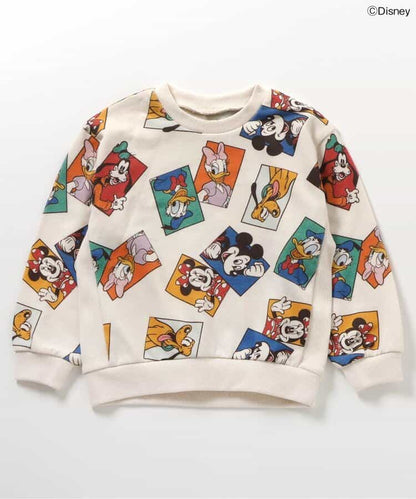 日本童裝 apres les cours x Disney 衛衣 80-130cm 男童款/女童款 秋季 TOPS 聖誕紅/新年紅