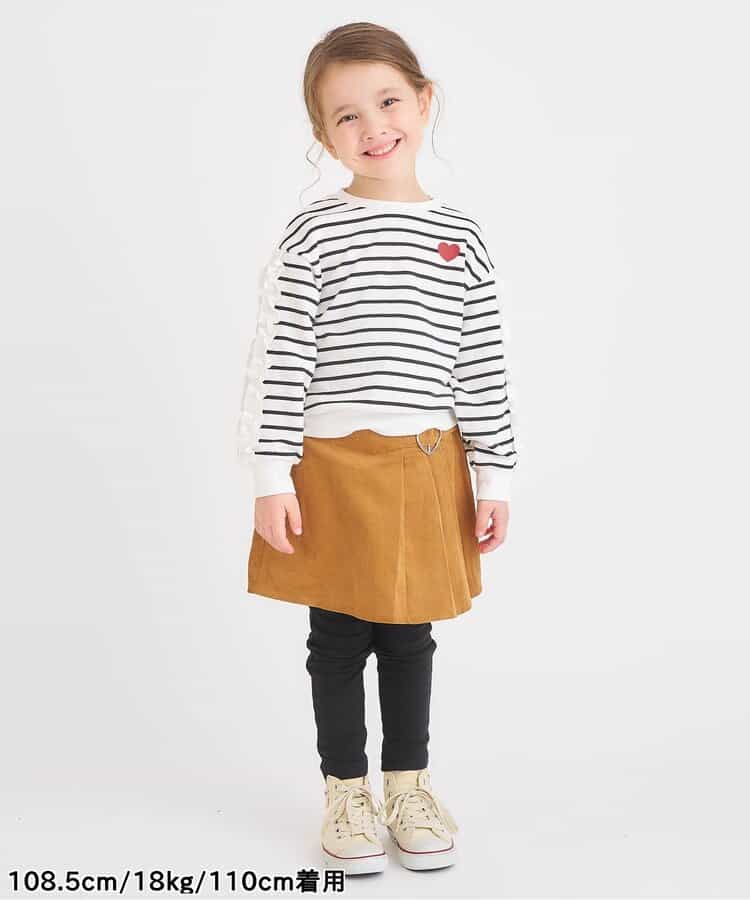 日本童裝 apres les cours 波浪手袖衛衣 80-140cm 女童款 秋季 TOPS
