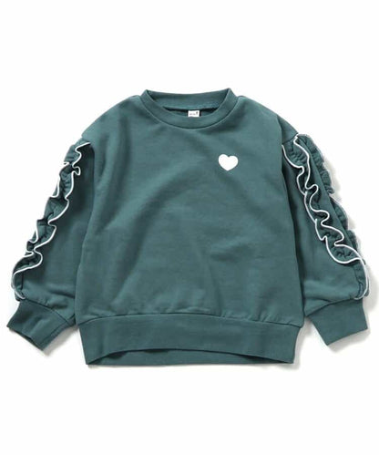 日本童裝 apres les cours 波浪手袖衛衣 80-140cm 女童款 秋季 TOPS