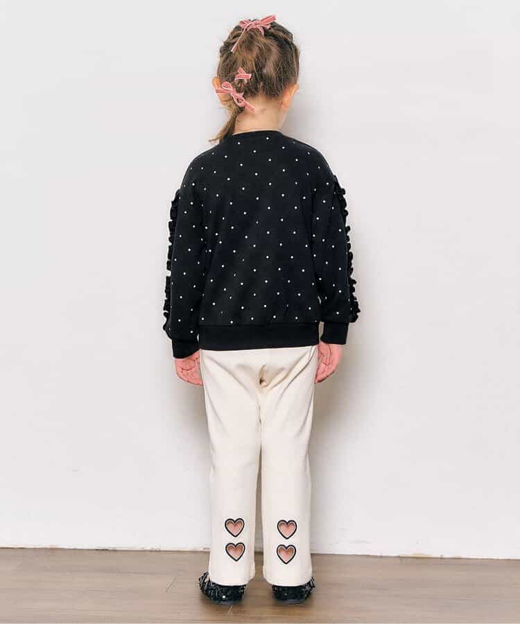 日本童裝 apres les cours 波浪手袖衛衣 80-140cm 女童款 秋季 TOPS
