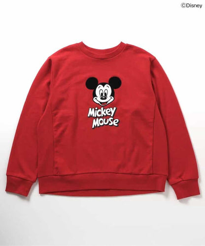 日本童裝 apres les cours x Disney 衛衣 M-L 大人款 秋季 TOPS 聖誕紅/新年紅