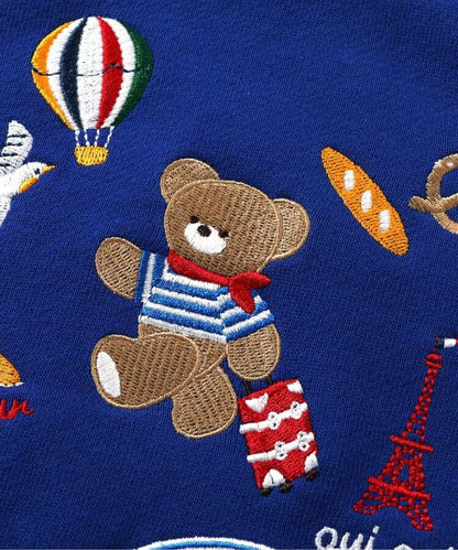日本童裝 apres les cours x tiny bear 衛衣 80-120cm 男童款/女童款 秋季 TOPS