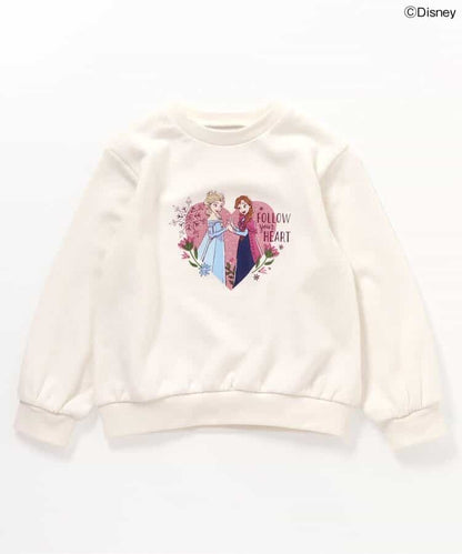 日本童裝 apres les cours x Disney 公主衛衣 80-140cm 女童款 秋季 TOPS