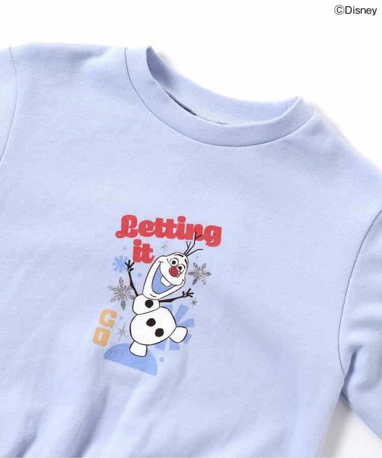 日本童裝 apres les cours x Disney 公主衛衣 80-140cm 女童款 秋季 TOPS