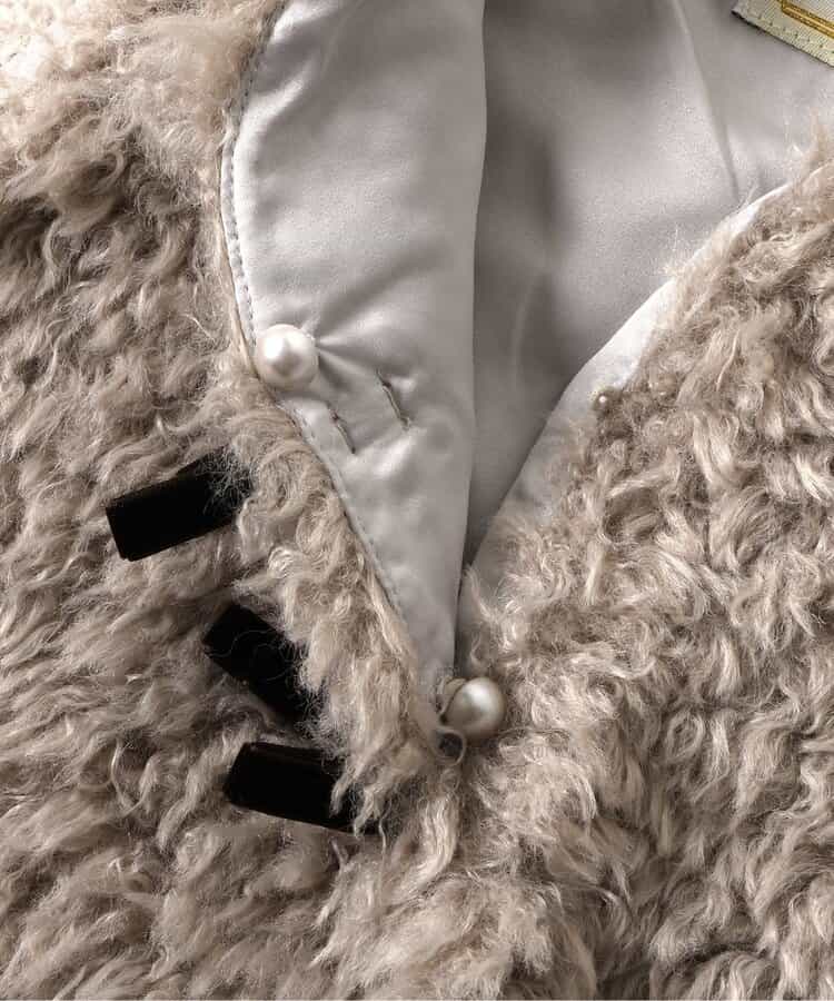 日本童裝 apres les cours 毛毛背心外套 90-140cm 女童款 秋季 OUTERWEAR