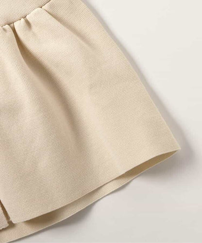 日本童裝 apres les cours 荷葉邊針織背心 90-140cm 女童款 秋季 TOPS