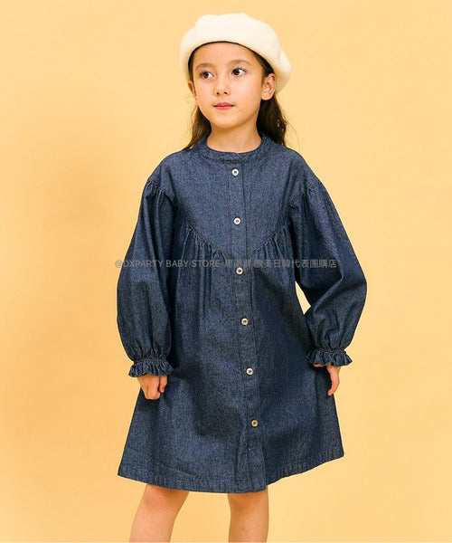 日本童裝 alc#652 襯衫連身裙 80-140cm 女童款 秋季 DRESSES