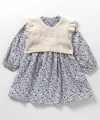 日本童裝 apres les cours 針織上衣連身裙套裝 80-140cm 女童款 秋季 TOPS DRESSES