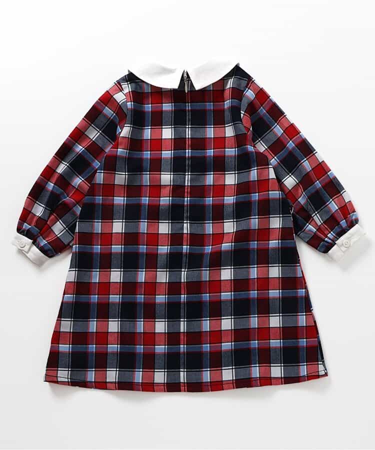 日本童裝 apres les cours x tiny bear 襯衫連身裙 80-120cm 女童款 秋季 DRESSES