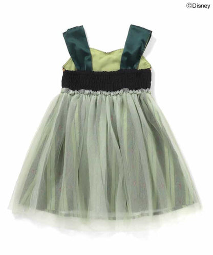 日本童裝 apres les cours x Disney 公主吊帶網紗連身裙 80-130cm 女童款 秋季 DRESSES