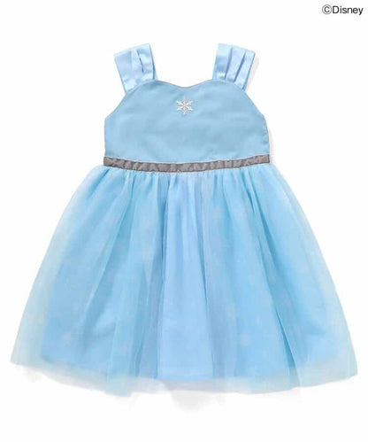 日本童裝 apres les cours x Disney 公主吊帶網紗連身裙 80-130cm 女童款 秋季 DRESSES