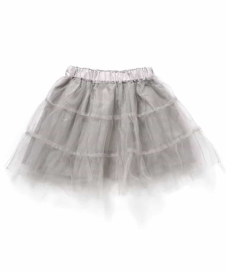 日本童裝 apres les cours 緞帶層疊薄紗裙 90-140cm 女童款 秋季 PANTS
