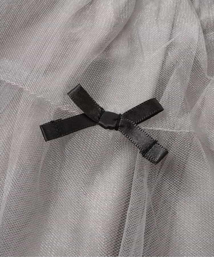 日本童裝 apres les cours 緞帶層疊薄紗裙 90-140cm 女童款 秋季 PANTS