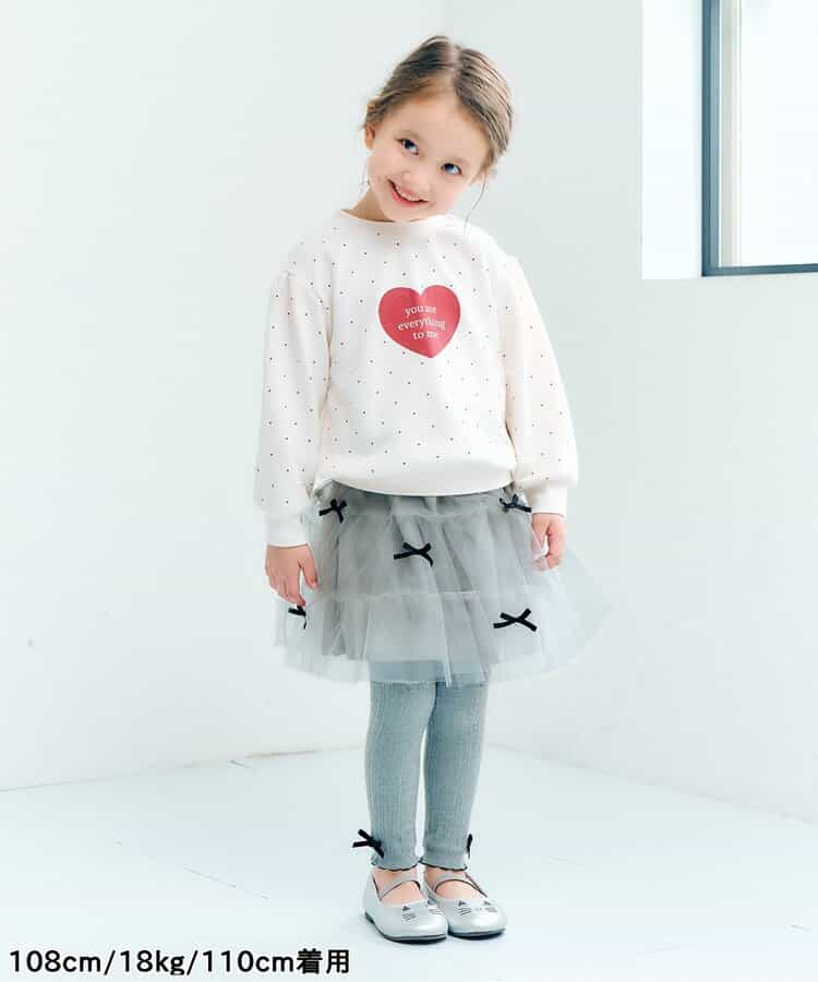 日本童裝 apres les cours 緞帶層疊薄紗裙 90-140cm 女童款 秋季 PANTS