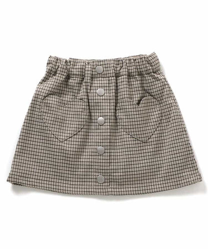 日本童裝 apres les cours 心型口袋短裙 80-140cm 女童款 秋季 SKIRTS
