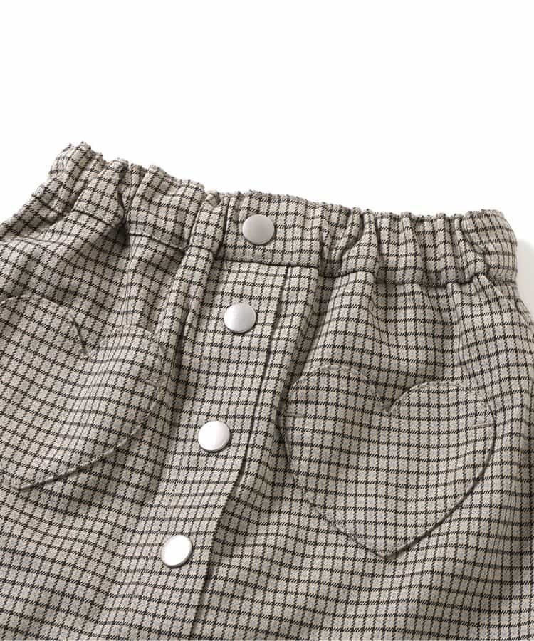日本童裝 apres les cours 心型口袋短裙 80-140cm 女童款 秋季 SKIRTS