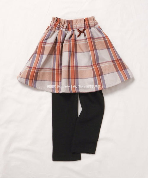 日本童裝 alc#652 裙連打底褲 80-140cm 女童款 冬季 SKIRTS  PANTS