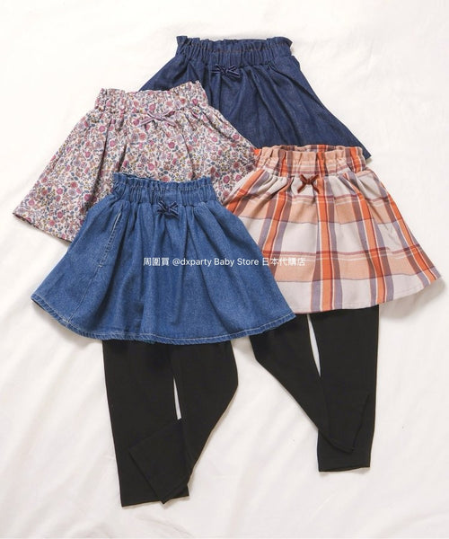 日本童裝 alc#652 裙連打底褲 80-140cm 女童款 冬季 SKIRTS  PANTS