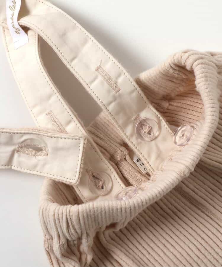日本童裝 apres les cours 可拆吊帶褲 70-80cm 女童款 初生嬰兒 秋季 Jumpsuit PANTS