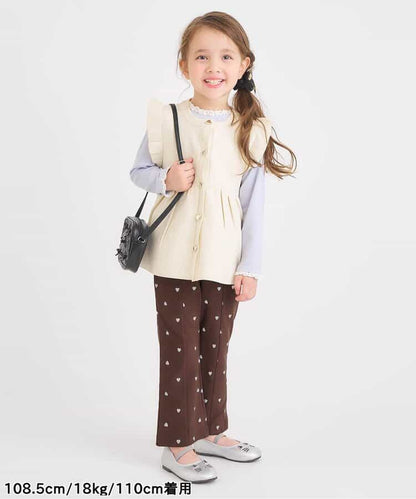 日本童裝 apres les cours 休閒長褲 80-140cm 女童款 秋季 PANTS