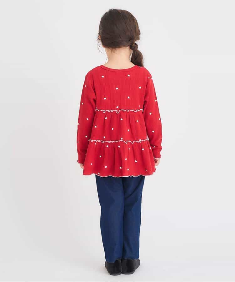 日本童裝 apres les cours 可愛後袋長褲 80-140cm 女童款 秋季 PANTS