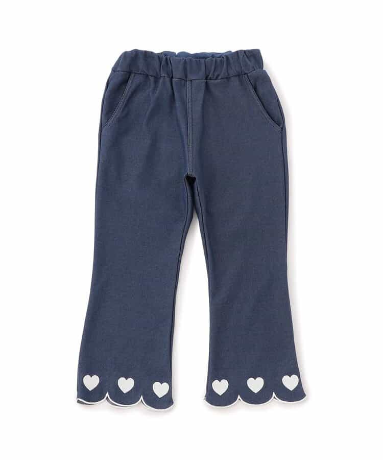 日本童裝 apres les cours 扇貝形下擺長褲 80-140cm 女童款 秋季 PANTS