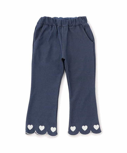 日本童裝 apres les cours 扇貝形下擺長褲 80-140cm 女童款 秋季 PANTS