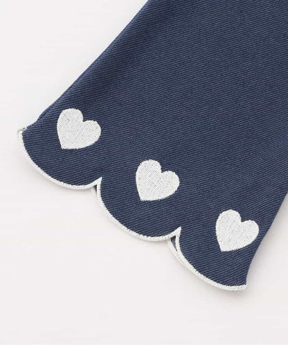 日本童裝 apres les cours 扇貝形下擺長褲 80-140cm 女童款 秋季 PANTS