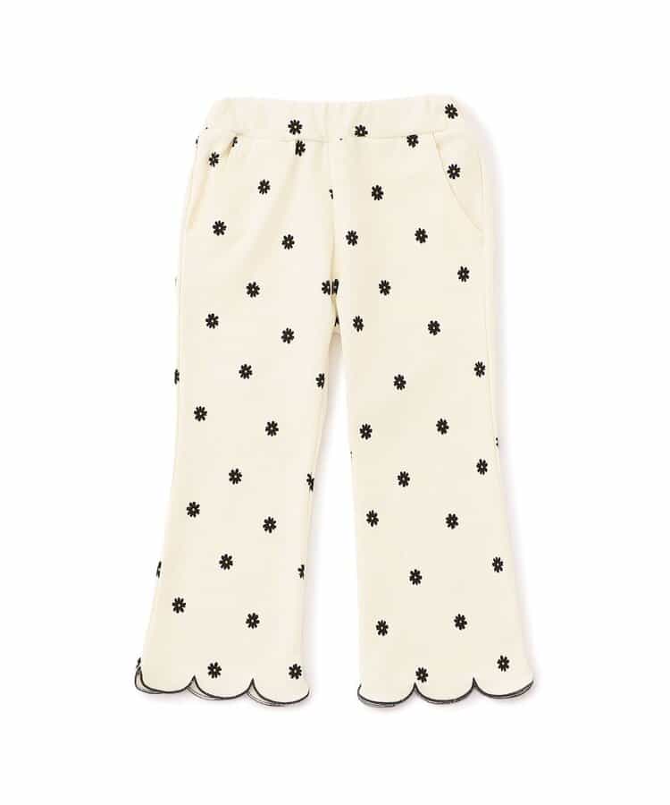 日本童裝 apres les cours 扇貝形下擺長褲 80-140cm 女童款 秋季 PANTS
