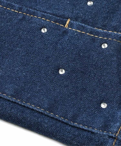日本童裝 apres les cours 珍珠水鑽喇叭褲 90-140cm 女童款 秋季 PANTS