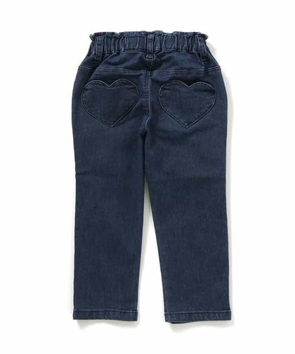 日本童裝 apres les cours 心型休閒長褲 80-140cm 女童款 秋季 PANTS