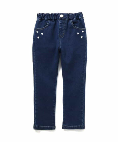 日本童裝 apres les cours 心型刺繡口袋長褲 80-140cm 男童款/女童款 秋季 PANTS