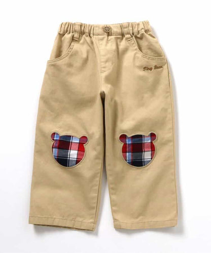日本童裝 apres les cours x tiny bear 熊仔休閒褲 80-120cm 男童款 秋季 PANTS