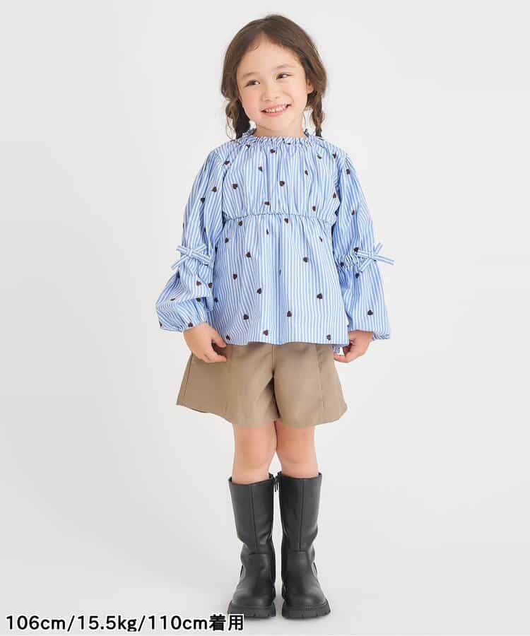 日本童裝 apres les cours 心型口袋短褲 80-140cm 女童款 秋季 PANTS