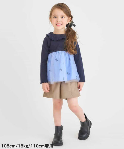 日本童裝 apres les cours 心型口袋短褲 80-140cm 女童款 秋季 PANTS