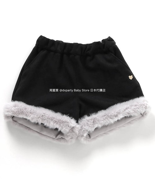 日本童裝 alc#652 毛毛短褲 80-140cm 女童款 冬季 PANTS