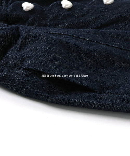 日本童裝 alc#652 心型扣裙褲 80-140cm 女童款 秋季 PANTS