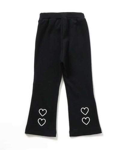 日本童裝 apres les cours 心型褲腳長褲 80-130cm 女童款 秋季 PANTS