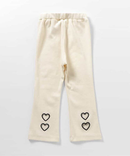 日本童裝 apres les cours 心型褲腳長褲 80-130cm 女童款 秋季 PANTS